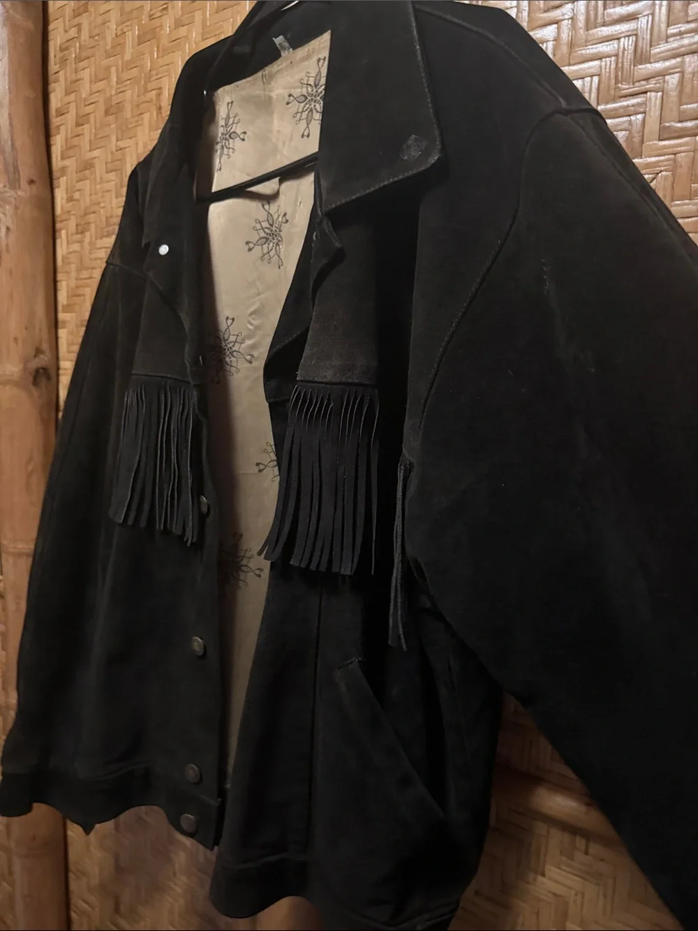 Vintage men suede